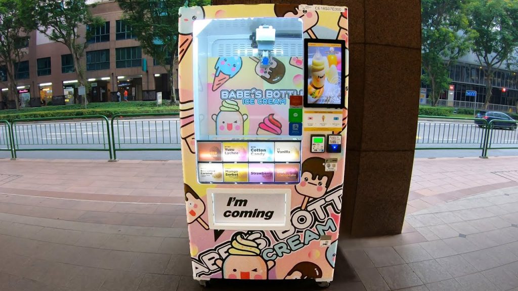 ice cream dispensing machine singapore